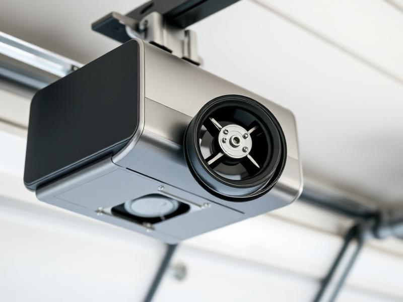 Professional garage door installer measuring for new door installation in Worcester