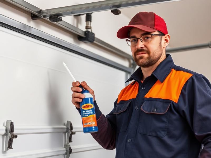 Garage Door Worcester technician providing professional service to a customer